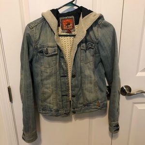 Denim Jacket with hood